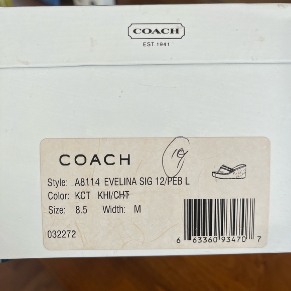 Coach Platform sandals - Picture 2 of 5